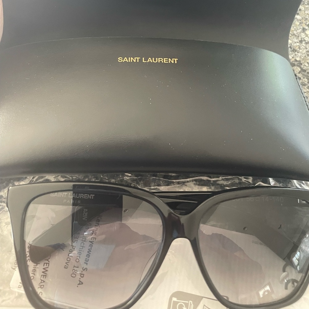 Saint Laurent Black Square sunglasses